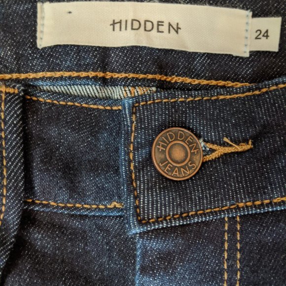 HIDDEN Skinny Jeans - Frayed Hem- 24 - Picture 7 of 14
